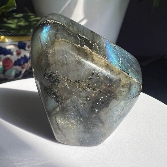 Labradorite Crystal Freeform Meditation Stone - Picture 3 of 14